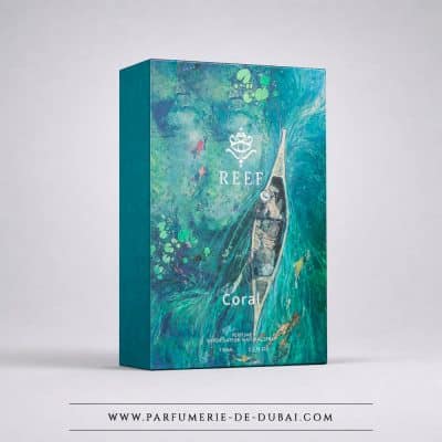 Coral doboz – Niche parfümvíz, uniszex (150 ml-es zöld üveg) – Reef