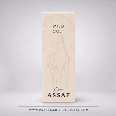 Confezione Wild Colt Elixir – Eau de parfum unisex (flacone blu da 200 ml) – Assaf