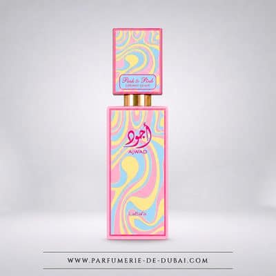 Ajwad Pink to Pink Creamy Elixir – Agua de perfume para mujer (frasco rosa de 60 ml) – Lattafa