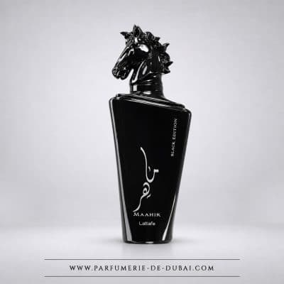 Maahir Black Edition – Woda perfumowana dla kobiet i mężczyzn (czarne opakowanie 100 ml) – Lattafa