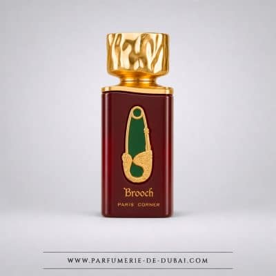 Brooch – woda perfumowana dla kobiet i mężczyzn (buteleczka w kolorze czerwono-złotym) – Paris Corner