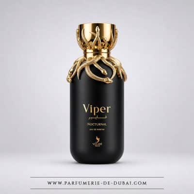 Viper Nocturnal – Eau de parfum da uomo (flacone nero da 100 ml) – Volaré Privé