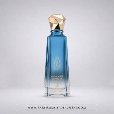 Midnight Sapphire – Eau de parfum unisex (flacone blu da 100 ml) – Volaré Privé