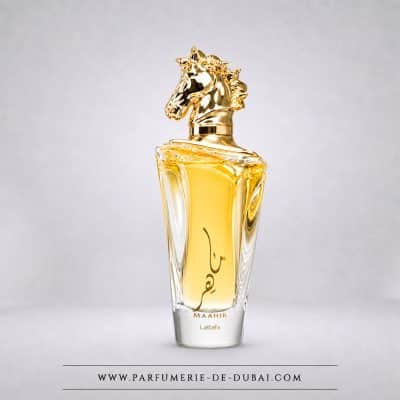 Maahir – Woda perfumowana dla kobiet i mężczyzn (złota buteleczka 100 ml) – Lattafa