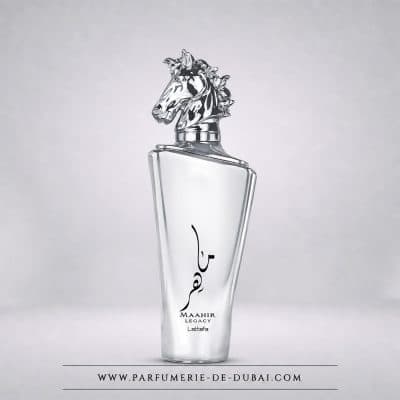 Maahir Legacy – Woda perfumowana dla mężczyzn (srebrna butelka 100 ml) – Lattafa