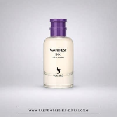 Manifest INK – Eau de parfum unisex (flacone trasparente da 100 ml) – Volaré