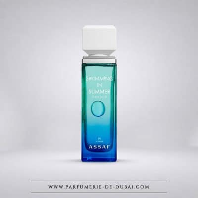Swimming In Summer Intense – Eau de parfum unisex (flacone blu da 100 ml) – Assaf