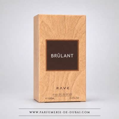 Confezione Rave Brûlant - Eau de parfum unisex (flacone marrone da 100 ml) - Rave
