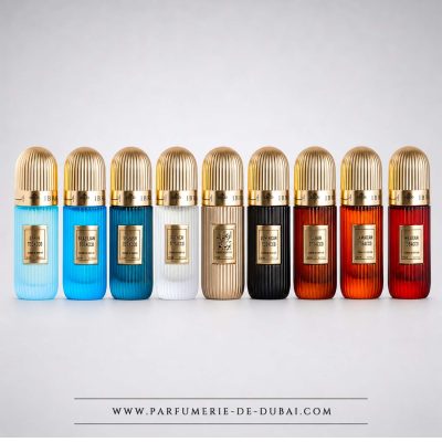 Caja «Tobacco Collection» – 9 extractos de perfume unisex (9 frascos de 20 ml) – Ibrahim Al Qurashi