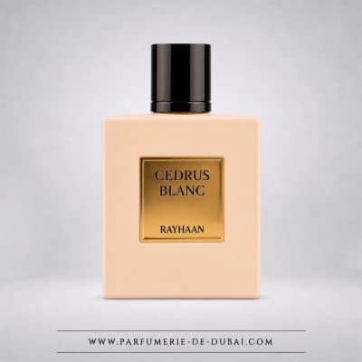 Cedrus Blanc – Agua de perfume unisex (frasco rosa de 100 ml) – Rayhaan Perfumes