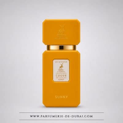 Coeur Sunny – woda perfumowana dla kobiet i mężczyzn (pomarańczowe opakowanie 100 ml) – Maison Alhambra