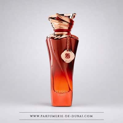 Elyssia Scarlet – Extrait de parfum féminin (flacon rouge doré 100 ml) – Riiffs