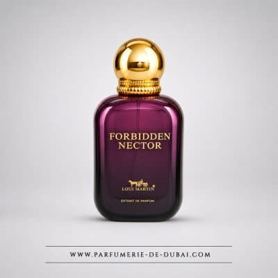Forbidden Nectar – Woda perfumowana dla kobiet i mężczyzn (fioletowy flakon 100 ml) – Loui Martin