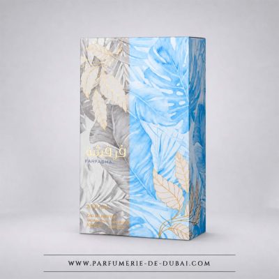Farfasha-Verpackung – Eau de Parfum für Damen (blauer Flakon, 100 ml) – Asdaaf