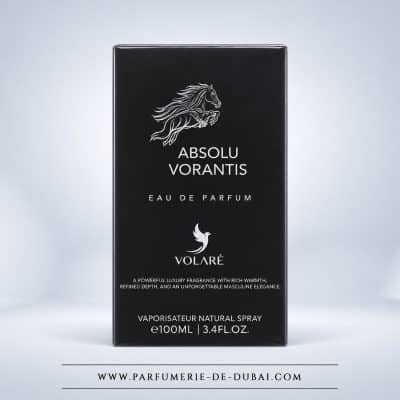 Absolu Vorantis Volaré parfüm doboza, 100 ml