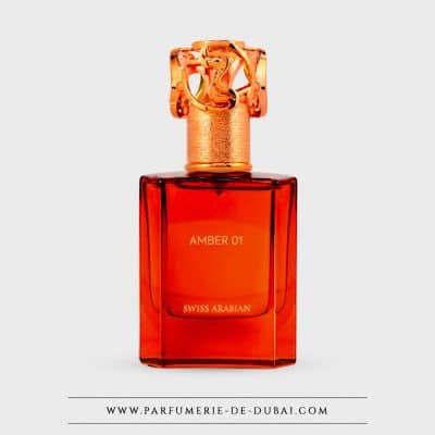 Amber 01 – Unisex parfüm (50 ml-es piros üveg) – Swiss Arabian