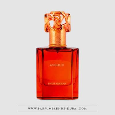 Amber 07 – Unisex parfüm (50 ml-es piros üveg) – Swiss Arabian