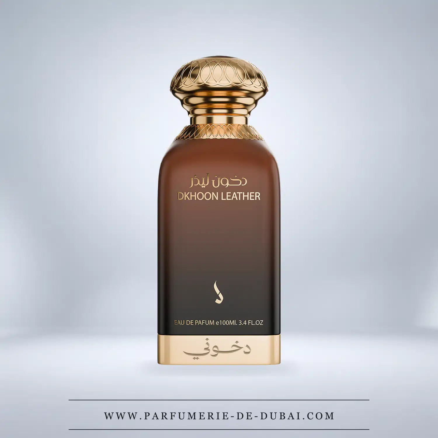 Dkhoon Leather – uniszex eau de parfum (áttetsző barna üveg, 100 ml) – Dkhoon AlEmiratia