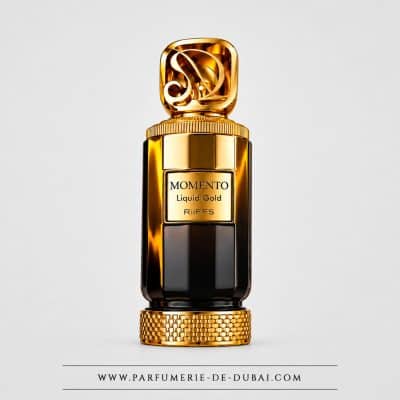 Momento Liquid Gold – Unisex Eau de Parfum (100 ml black and gold bottle) – Riiffs