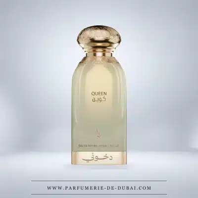 Queen – Eau de parfum voor dames (transparant goudkleurige flacon, 100 ml) – Dkhoon AlEmiratia