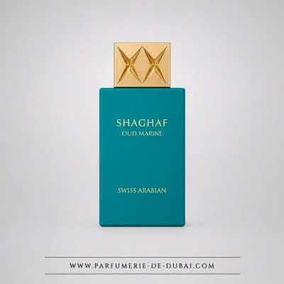 Shaghaf Oud Marine - Água de perfume unissexo (frasco azul de 75 ml) - Swiss Arabian