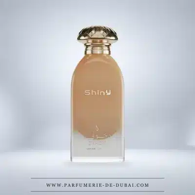Shiny – Eau de parfum voor dames (transparant beigee flacon, 100 ml) – Dkhoon AlEmiratia