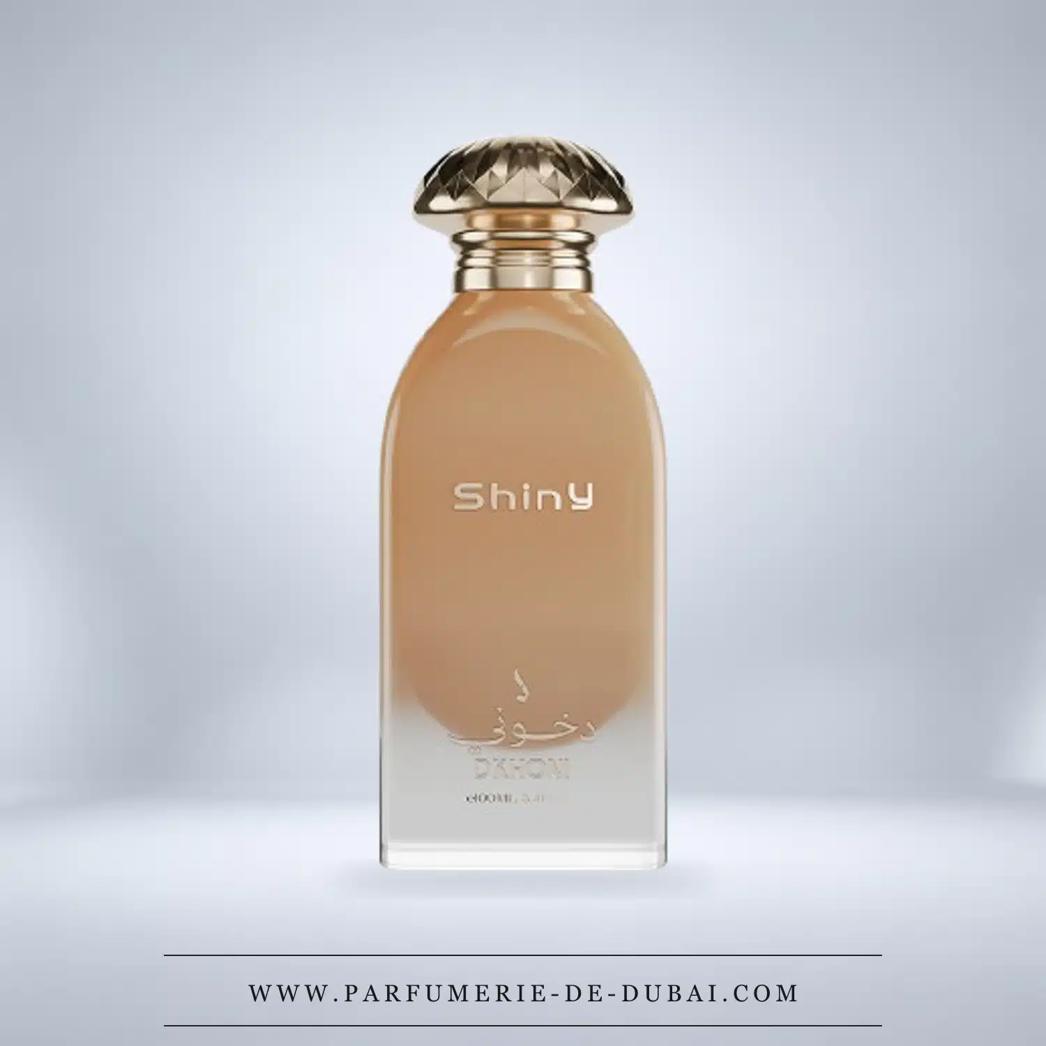 Shiny – női eau de parfum (áttetsző bézs üveg, 100 ml) – Dkhoon AlEmiratia