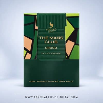 The Man’s Club Croco Volaré Privé parfüm doboza, 100 ml