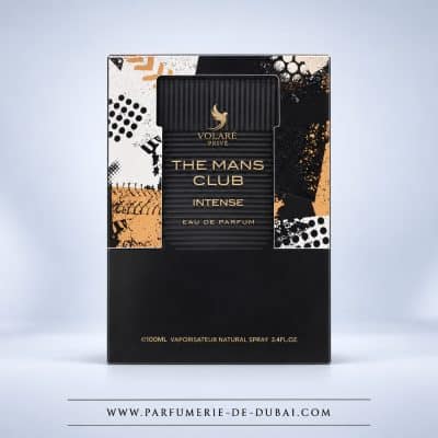 The Man’s Club Intense Volaré Privé parfümdoboz, 100 ml