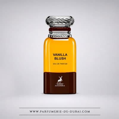 Vanilla Blush - Unisex Eau de Parfum (80 ml orange-brown bottle) - Maison Alhambra